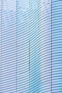 Preview wallpaper facade, building, stripes, minimalism