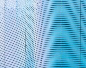 Preview wallpaper facade, building, stripes, minimalism