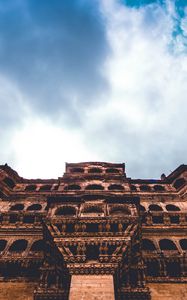 Preview wallpaper facade, building, structure, bottom view