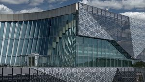 Preview wallpaper facade, building, windows, architecture, glass