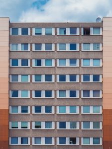 Preview wallpaper facade, building, windows, architecture