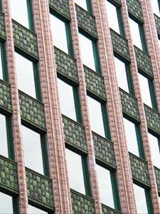 Preview wallpaper facade, building, windows, glass, glassy