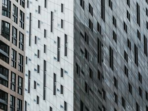 Preview wallpaper facade, building, windows, wall