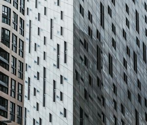 Preview wallpaper facade, building, windows, wall