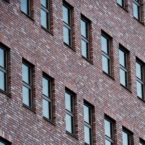 Preview wallpaper facade, building, windows, brick
