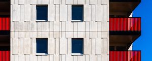 Preview wallpaper facade, building, windows, wall, architecture