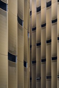 Preview wallpaper facade, buildings, perforation, architecture