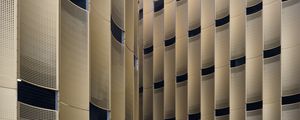 Preview wallpaper facade, buildings, perforation, architecture