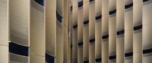 Preview wallpaper facade, buildings, perforation, architecture