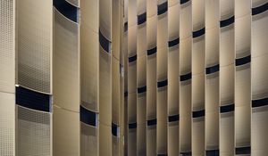 Preview wallpaper facade, buildings, perforation, architecture