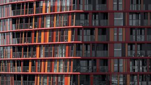 Preview wallpaper facade, buildings, windows, architecture, shadow