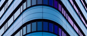 Preview wallpaper facade, glass, architecture, building