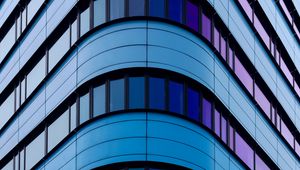 Preview wallpaper facade, glass, architecture, building