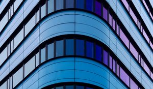 Preview wallpaper facade, glass, architecture, building