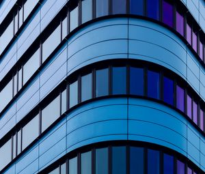 Preview wallpaper facade, glass, architecture, building