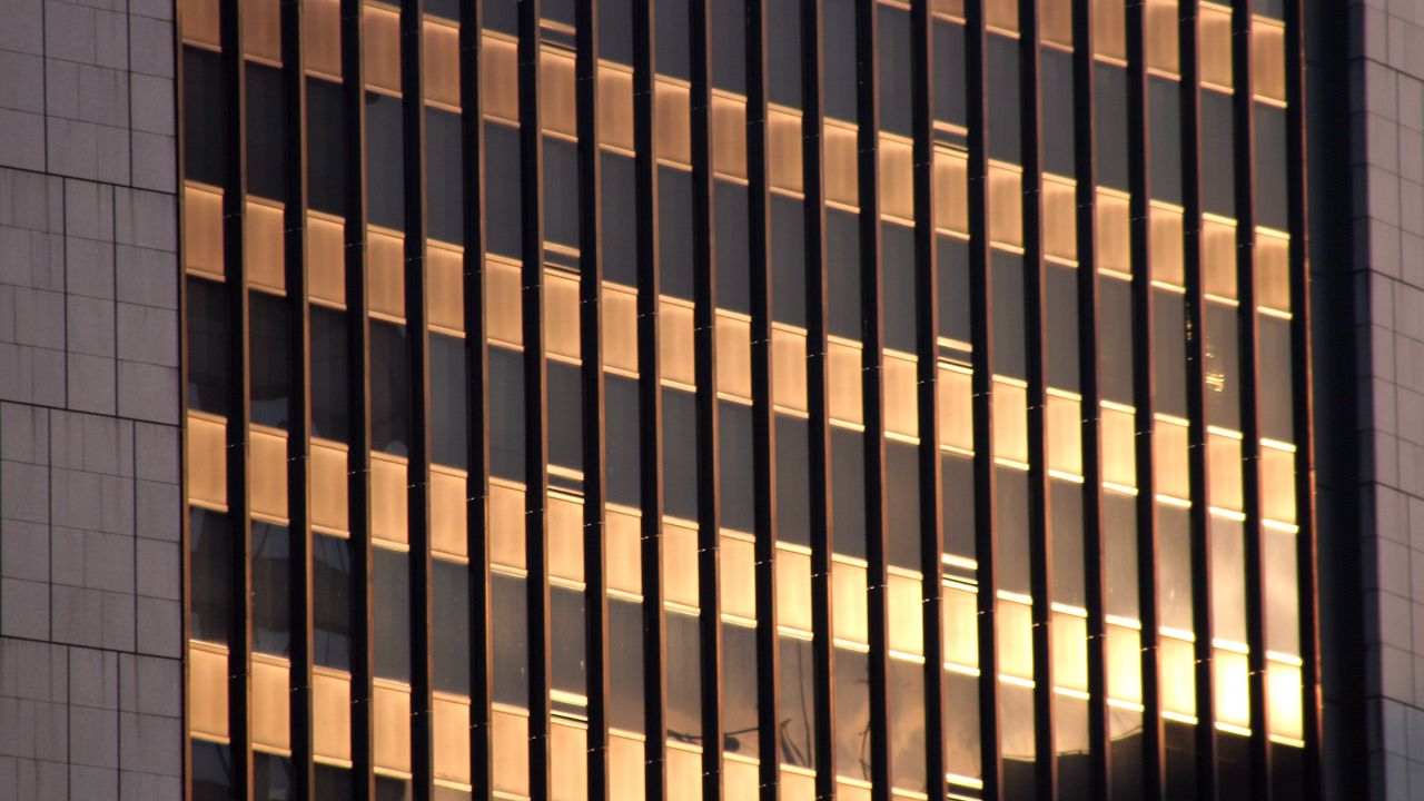 Wallpaper facade, mirror, building, architecture