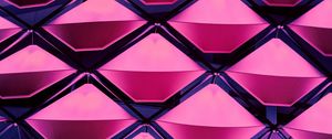 Preview wallpaper facade, panels, architecture, pink