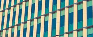 Preview wallpaper facade, stripes, windows, building