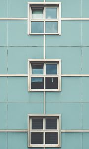 Preview wallpaper facade, windows, building