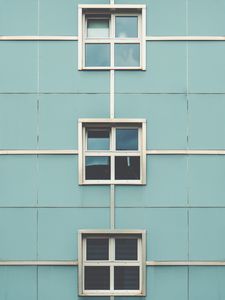 Preview wallpaper facade, windows, building