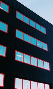 Preview wallpaper facade, windows, building, minimalism
