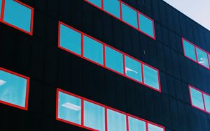 Preview wallpaper facade, windows, building, minimalism