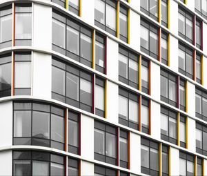Preview wallpaper facade, windows, building, architecture, stripes