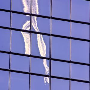 Preview wallpaper facade, windows, building, reflection, sky