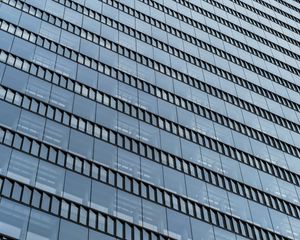 Preview wallpaper facade, windows, glass, building