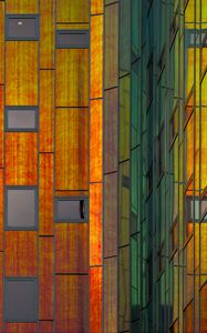 Preview wallpaper facade, windows, glass, building, bright