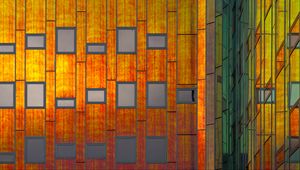 Preview wallpaper facade, windows, glass, building, bright