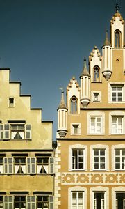 Preview wallpaper facades, architecture, buildings, windows, shutters