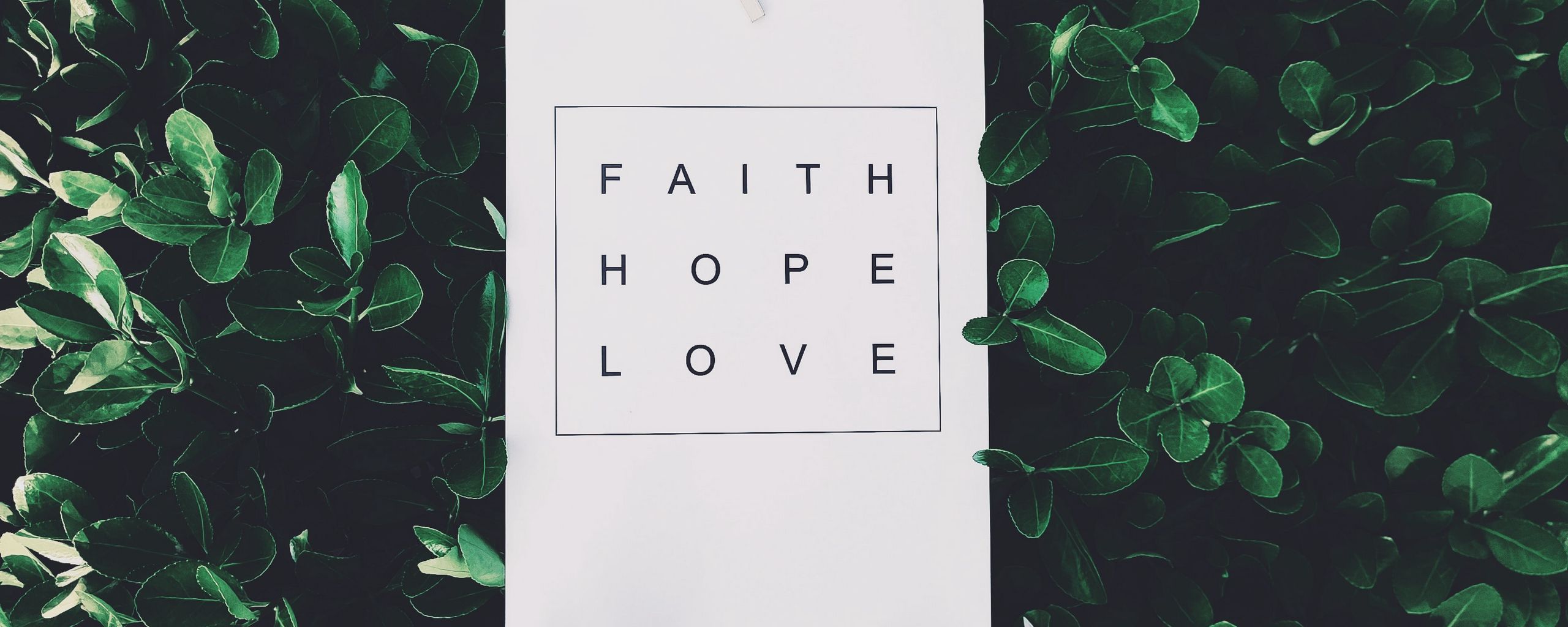 Faith Hope Love Fabric Wallpaper and Home Decor  Spoonflower