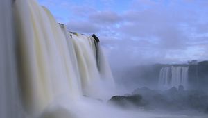 Preview wallpaper falls, brazil, national park, water, stream