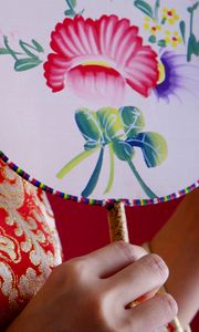 Preview wallpaper fan, kimono, fabrics, patterns