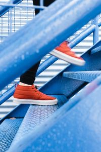 Preview wallpaper feet, shoes, stairs