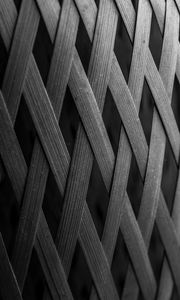 Preview wallpaper fence, facade, bw, wooden