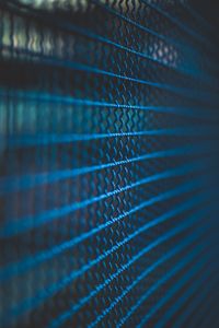 Preview wallpaper fence, macro, blue, structure