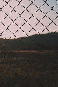 Preview wallpaper fence, mesh, blur, nature