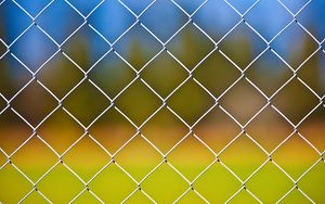 Preview wallpaper fence, mesh, blur, texture