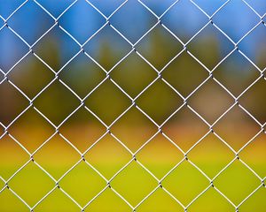 Preview wallpaper fence, mesh, blur, texture