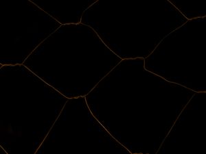 Preview wallpaper fence, mesh, darkness, black