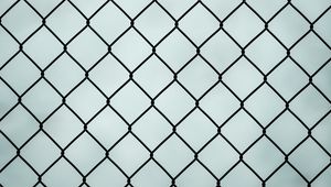 Preview wallpaper fence, mesh, metal, weaving