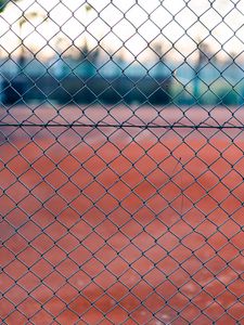 Preview wallpaper fence, mesh, metal, texture