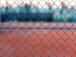 Preview wallpaper fence, mesh, metal, texture