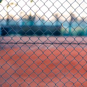 Preview wallpaper fence, mesh, metal, texture