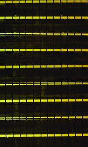 Preview wallpaper fence, mesh, metal, stripes, yellow, dark