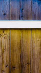 Preview wallpaper fence, wood, boards, texture, brown