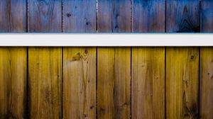 Preview wallpaper fence, wood, boards, texture, brown