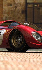 Preview wallpaper ferrari 330 p4, ferrari 330, sports car, red